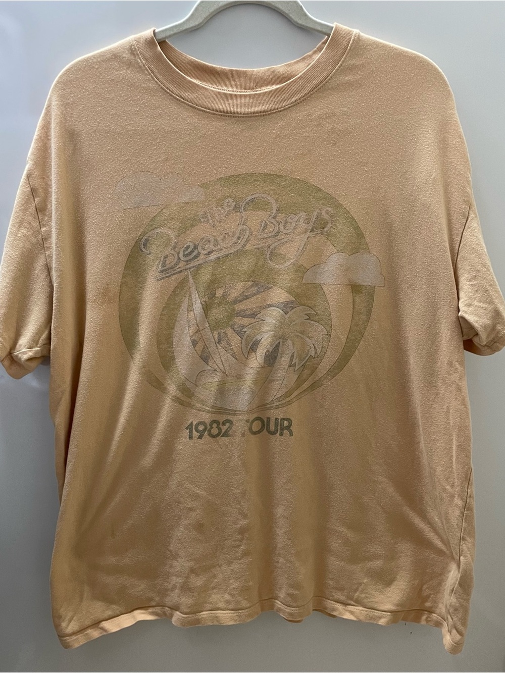 Y2K Abercrombie & Fitch The Beach Boys 1982 Tour Soft A&F Collection Tshirt SZ L